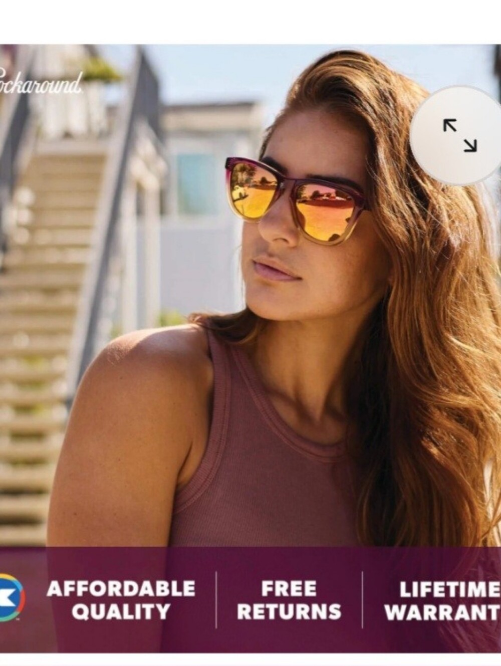 Knockaround Hot Take/Rose Gold